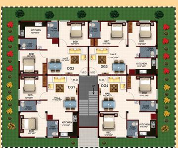 Project Image of 550.0 - 934.0 Sq.ft 1 BHK Apartment for buy in Amarprakash Suncity