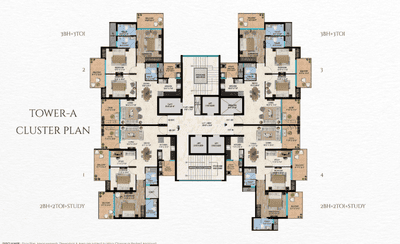 Project Image of 1395.0 - 2825.0 Sq.ft 2.5 BHK Apartment for buy in Shivyatan Kashi Nirmal Heights
