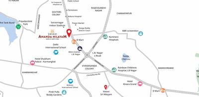 Project Image of 1330.0 - 4079.0 Sq.ft 2 BHK Apartment for buy in Vasavi Ananda Nilayam