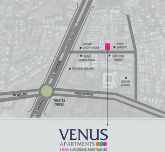 Project Image of 0.0 - 1908.0 Sq.ft 3 BHK Apartment for buy in Hiradhan Venus Apartments