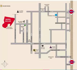 Project Image of 634.32 - 838.51 Sq.ft 2 BHK Apartment for buy in Gurukrupa Marina Enclave Wings OP Phase III