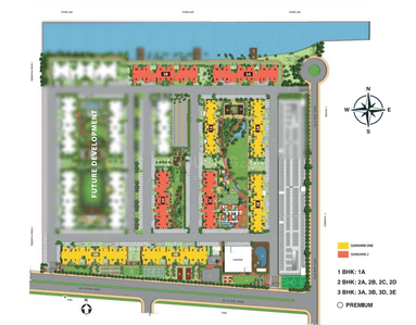 Project Image of 630.0 - 840.0 Sq.ft 2 BHK Apartment for buy in Shriram Sunshine Phase 2