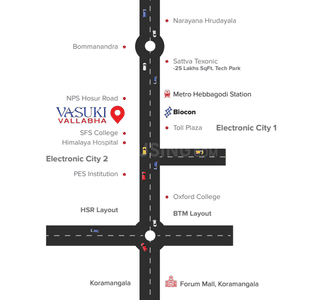 Project Image of 1220.0 - 1661.0 Sq.ft 2 BHK Apartment for buy in Sri Vasuki Vallabha