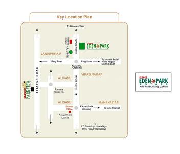 Project Image of 1232.0 - 2390.0 Sq.ft 2 BHK Apartment for buy in Eldeco Eden Park Estate