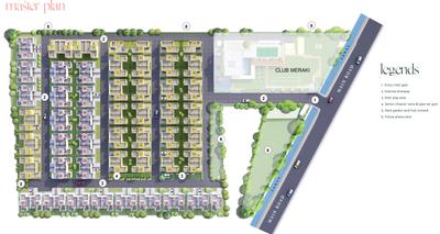 Project Image of 1520.0 - 1658.0 Sq.ft 3 BHK Villa for buy in Krishnabhakta Meraki