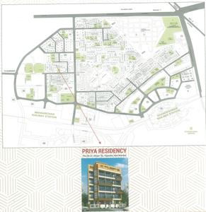 Project Image of 0.0 - 373.0 Sq.ft 1 BHK Apartment for buy in Priya Residency