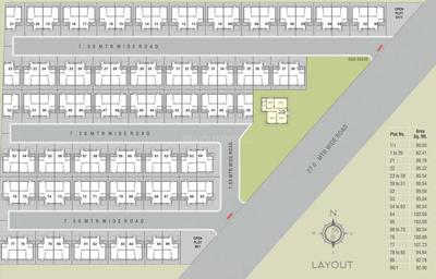 Project Image of 837.32 - 840.77 Sq.ft 3 BHK Villa for buy in Shree Shivam Bliss