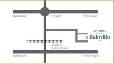 Go Arihant Kalayika Residency Location Plan 1