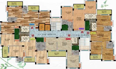 Project Image of 1023.52 - 1437.68 Sq.ft 2 BHK Apartment for buy in Omkar Society