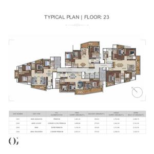 Project Image of 1902.92 - 3360.5 Sq.ft 3 BHK Apartment for buy in Purva Orient Grand