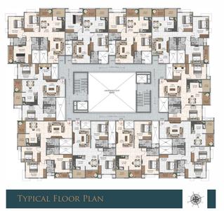 Project Image of 1158.0 - 1547.0 Sq.ft 2 BHK Apartment for buy in Fusion 4 Oyster