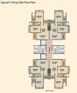Project Image of 0.0 - 570.0 Sq.ft 2 BHK Apartment for buy in Siddhivinayak Utopia