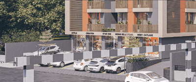 Project Image of 589.75 - 726.89 Sq.ft 2 BHK Apartment for buy in Radhe Vrundavan Lake view