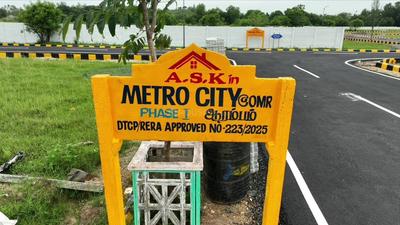 Project Image of 800.0 - 1291.0 Sq.ft Residential Plot Plot for buy in ASK Metro City