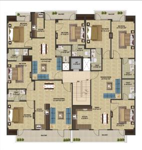 Project Image of 530.0 - 1070.0 Sq.ft 1 BHK Apartment for buy in Manav Krishna Nakshatra Home