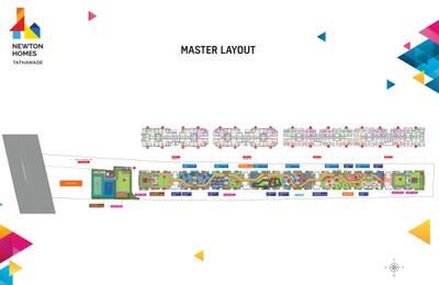 Project Image of 756.0 - 976.0 Sq.ft 2 BHK Apartment for buy in Newton Homes Tathawade Phase II