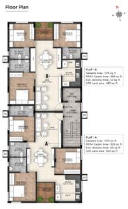 Project Image of 1218.0 - 1275.0 Sq.ft 3 BHK Apartment for buy in Tuya Aarudhra
