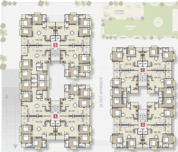 Project Image of 2142 Sq.ft 3 BHK Apartment / Flat for sale in Kudasan for Rs. 9500000