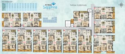 Project Image of 792.0 - 1260.0 Sq.ft 2 BHK Apartment for buy in Sri Balaji Sapphire