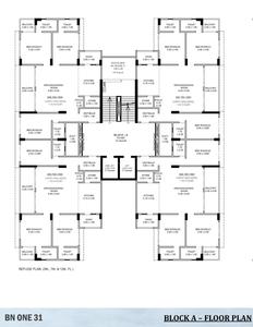 Project Image of 1533.21 - 2062.04 Sq.ft 3 BHK Apartment for buy in NR BN One 31