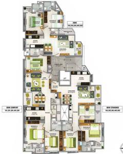 Project Image of 1360 Sq.ft 3 BHK Apartment / Flat for sale in Shivaji Nagar for Rs. 18000000