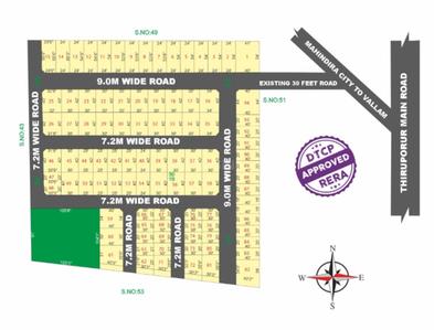 Project Image of 588.0 - 2200.0 Sq.ft Residential Plot Plot for buy in Homescape Green City