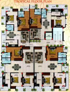 Project Image of 1122.0 - 1590.0 Sq.ft 2 BHK Apartment for buy in Universe Vandna Palace