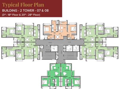Project Image of 634.0 - 979.0 Sq.ft 1 BHK Apartment for buy in Eden Park At The Prestige City