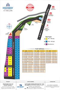 Project Image of 0.0 - 1589.0 Sq.ft Residential Plot Plot for buy in Highway Residency