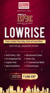Project Image of 1579.0 - 1596.0 Sq.ft 3 BHK Apartment for buy in Nirala Aspire Low Rise Phase IV