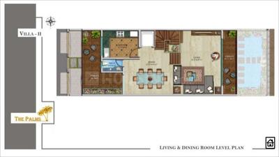 Project Image of 2344.0 - 2439.0 Sq.ft 3 BHK Villa for buy in Ketsun The Palms