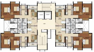 Project Image of 672.0 - 878.0 Sq.ft 2 BHK Apartment for buy in Lodha Grande