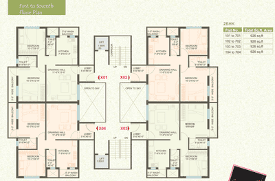 Project Image of 926.0 - 1195.0 Sq.ft 2 BHK Apartment for buy in Sumangal Vihar