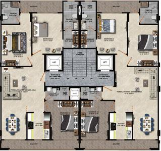 Project Image of 0.0 - 1700.0 Sq.ft 3.5 BHK Builder Floor for buy in Laburnum Victory Floors