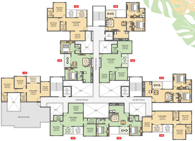 Project Image of 675.55 - 707.73 Sq.ft 2 BHK Apartment for buy in Mont Vert Kingstown