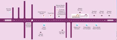 Project Image of 251.0 - 473.0 Sq.ft 1 BHK Apartment for buy in Sanghvi Parsssva City Building 13 14