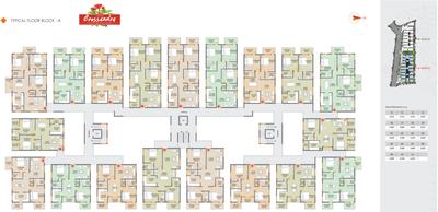 Project Image of 1190.0 - 1620.0 Sq.ft 2 BHK Apartment for buy in Akshaya Crossandra