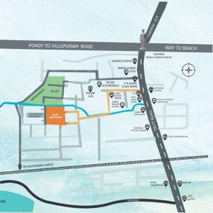 Project Image of 761.0 - 1323.0 Sq.ft 2 BHK Apartment for buy in Sri Vedhaa Aishwaryam Elite