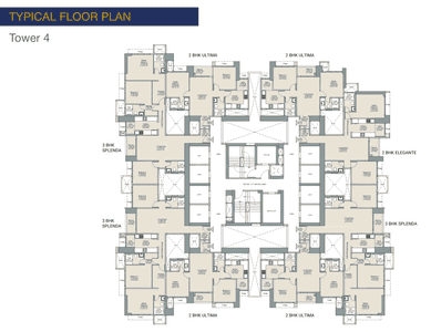 Project Image of 612.9 - 1229.67 Sq.ft 2 BHK Apartment for buy in L And T Realty Vayam Tower 4