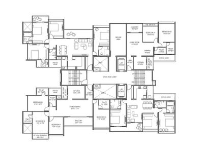 Project Image of 746.0 - 1363.0 Sq.ft 1 BHK Apartment for buy in Mantra Mirari Phase 2