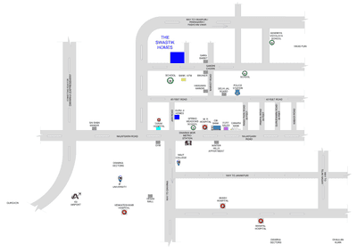 Project Image of 630.0 - 1000.0 Sq.ft 2 BHK Apartment for buy in JMD The Swastik Homes