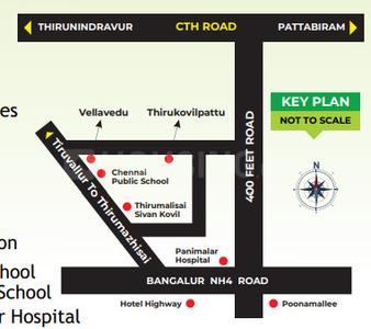 Project Image of 660.0 - 1950.0 Sq.ft Residential Plot Plot for buy in Sri Sai Vriksham Garden Phase I