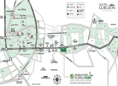 Project Image of 1244.2 - 1614.26 Sq.ft Residential Plot Plot for buy in Signature Global Park I Ext