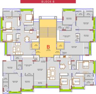 Project Image of 667.69 - 937.43 Sq.ft 2 BHK Apartment for buy in Shree Shakti Aastha Pride