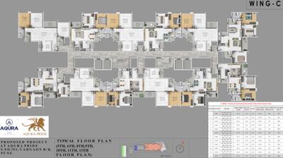 Project Image of 540.0 - 1373.0 Sq.ft 2 BHK Apartment for buy in Aqura Pride