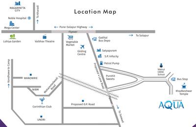 Project Image of 375.55 - 589.32 Sq.ft 1 BHK Apartment for buy in Majestique Aqua Phase IV