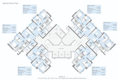Project Image of 435.0 - 725.0 Sq.ft 1 BHK Apartment for buy in Raheja Lunaris 1 Callisto