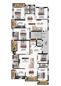 Project Image of 825.0 - 1121.0 Sq.ft 2 BHK Apartment for buy in Aura Thiraviyam