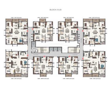 Project Image of 1733.0 - 2751.0 Sq.ft 3 BHK Apartment for buy in TRIDASA Rise