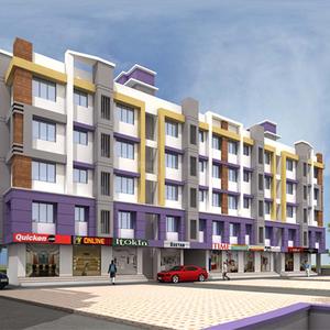 Project Image of 330.0 - 745.0 Sq.ft 1 BHK Apartment for buy in Nirmiti Balaji Residency